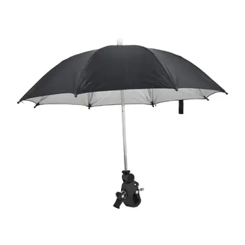 Регулируема чадър за камера с клипс, Преносим скоба, здрав държач за дъждовно време, студиен смартфон, фотопутешествие, колоездене