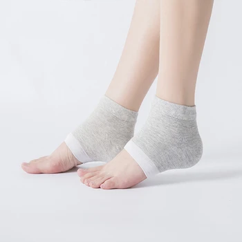 Силикон, Овлажняващи гел чорапи за софия Грижа За Напукана и Суха Кожа на краката Защитни носочки 1 чифт