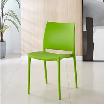 Скандинавските офис столове за всекидневна Пластмасови мързеливи единични Луксозни и модерни столове за всекидневна Салон Relax Cadeira Мебели за дома WK