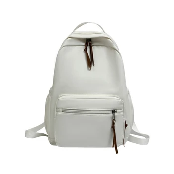 Училищна чанта за книги, Модни холщовая Ежедневни пътна Чанта за Лаптоп Раница за студенти
