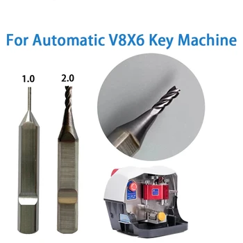Шлосери, Инструменти За Рязане ключове Твърдосплавен Нож 2,0 мм и Водач за Проследяване на 1.0 mm за Автоматично металообработващи машини за Рязане на ключове V8 X6