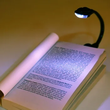 Мини Гъвкава скоба за ярка книга, лампа за лаптоп, led Лампа за четене на книги, Компактен Преносим Лампа за спалня в студентски квартири